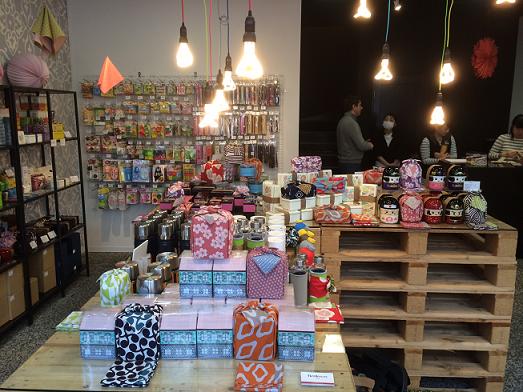 風呂敷フェア・売場での一例 | お知らせ| 京都の風呂敷（ふろしき