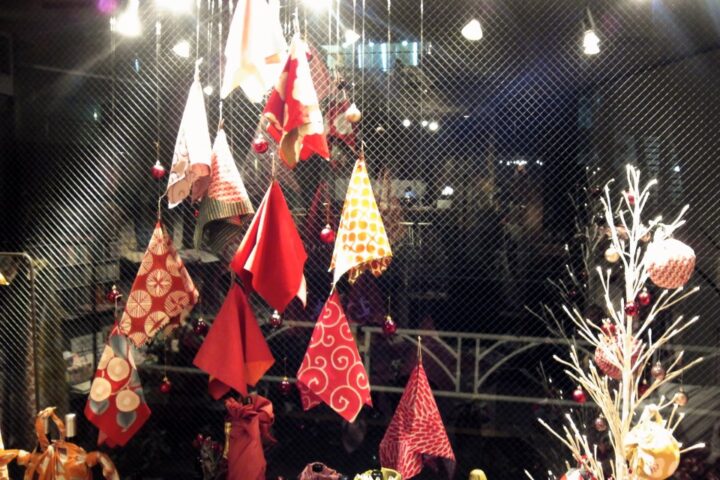 和雑貨の店頭で実践！クリスマスにおすすめのディスプレイ☆★☆