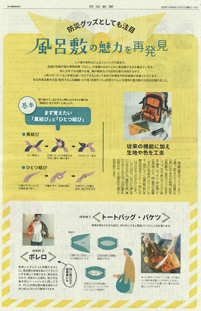 防災ふろしき 使い方
