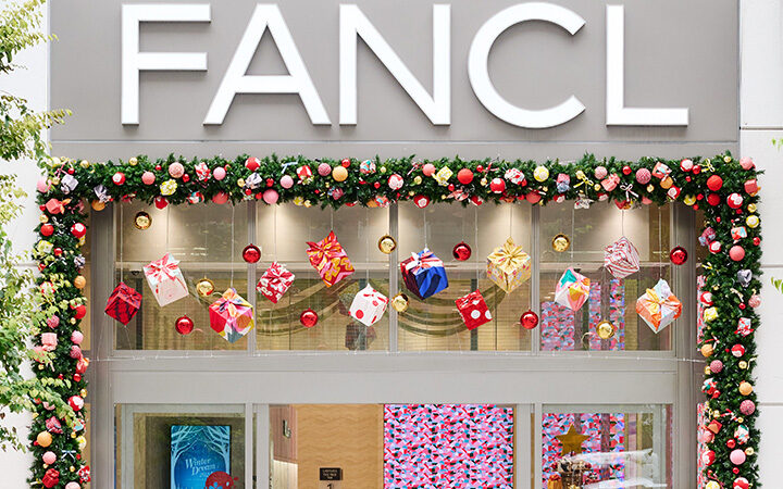 ファンケル銀座スクエア【和のクリスマスフェア】開催中