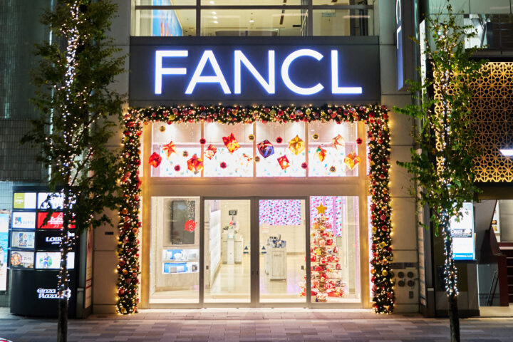 ファンケル銀座スクエア「和のクリスマスフェア」