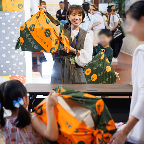 ふろしきSDGSイベント2025 防災ワークショップ